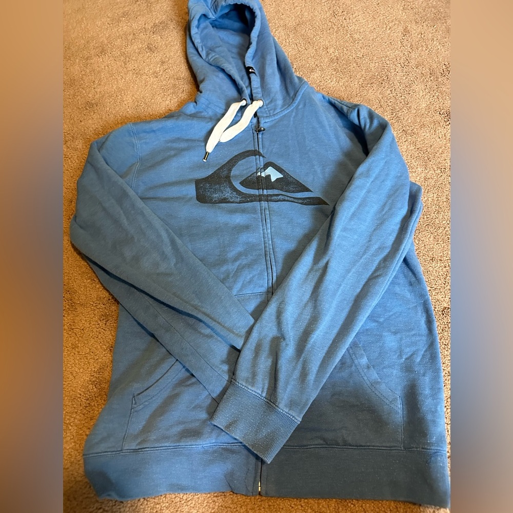 Men’s quicksilver hoodie zipper